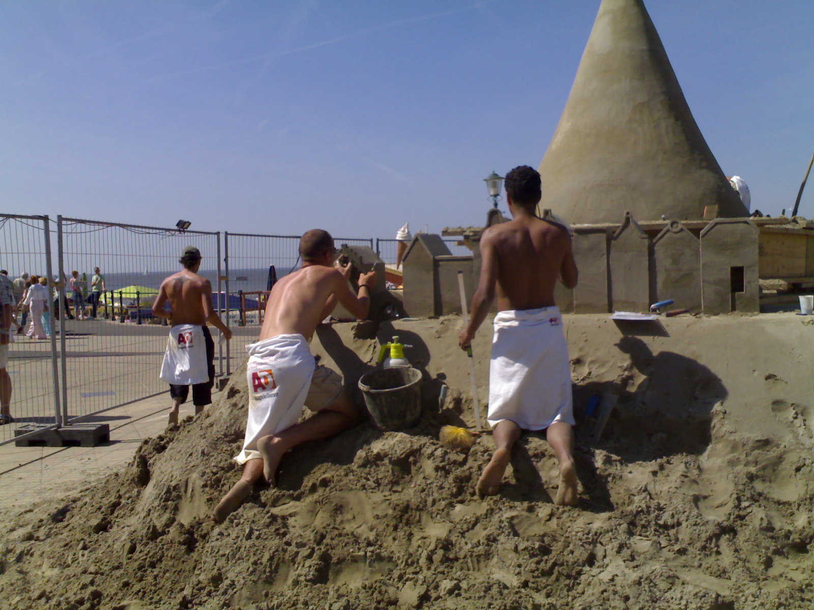 L’Aia, il Festival delle Sculture di Sabbia