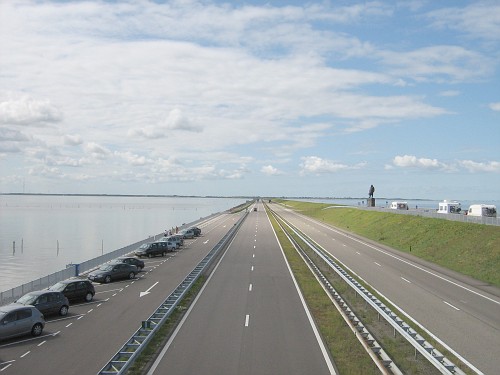 Il Noord Holland, la diga dell’Afsluitdijk e i dintorni