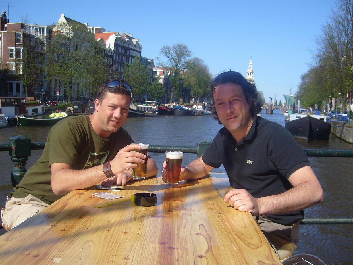 Amsterdam. Piero e Simone