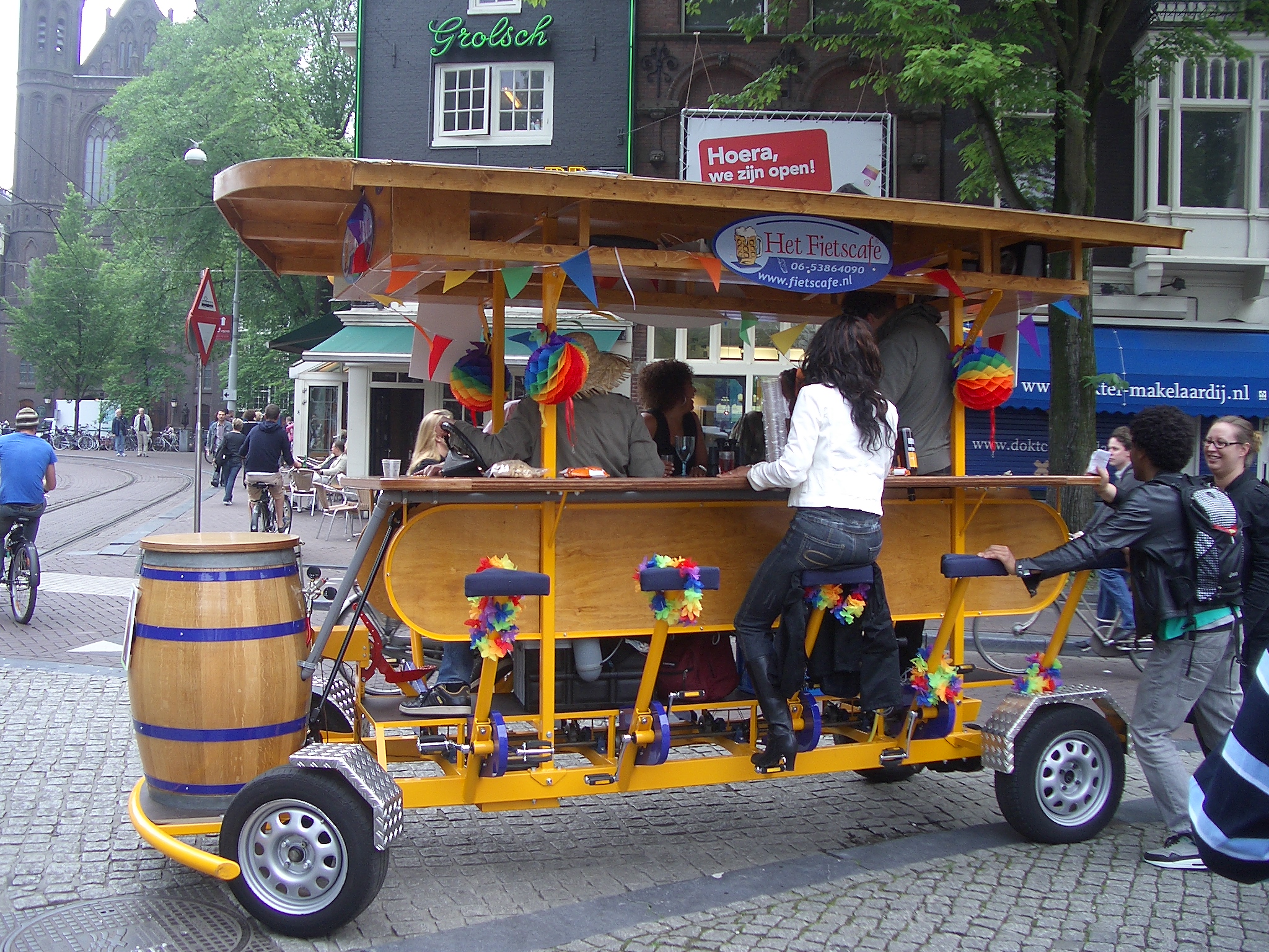 Het FietCafe, la Birra mobile olandese