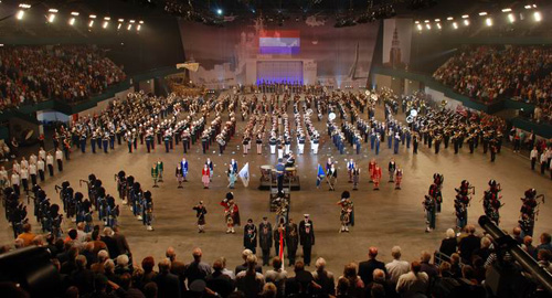 La National Tattoo - Ahoy Rotterdam. Il Netherlands Military Tattoo Ahoy,