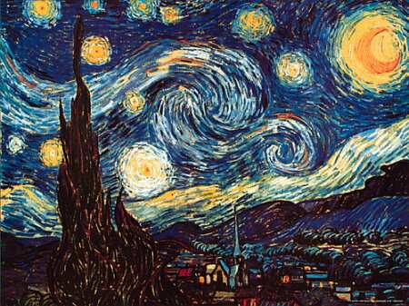 Van Gogh, Notte Stellata