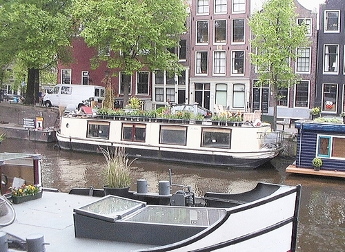 Amsterdam, le House Boat